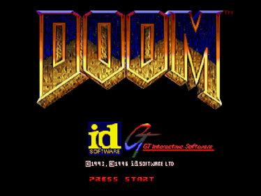 DOOM - Screenshot - Game Title (North America) - 640x480