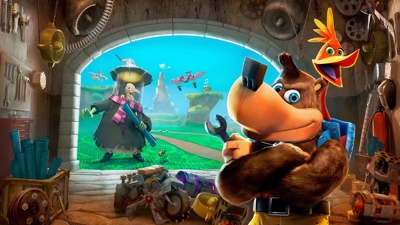 Banjo-Kazooie: Nuts & Bolts: Re-Nut - Fanart - Background (World) - 1600x900