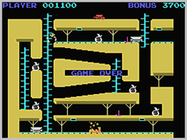 Bagman - Screenshot - Game Over (World) - 256x192