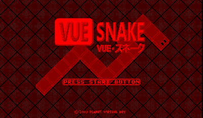 VUE Snake - Screenshot - Game Title (World) - 384x224