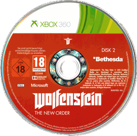 Wolfenstein: The New Order - Disc (Europe) - 2881x2864