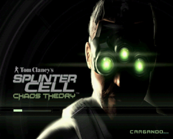 Tom Clancy's Splinter Cell: Chaos Theory - Screenshot - Game Title (Spain) - 640x512