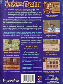 Lords of the Realm - Box - Back (Spain) - 537x715