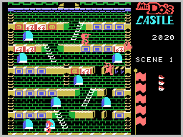 Mr. Do!'s Castle - Screenshot - Gameplay (North America) - 256x192