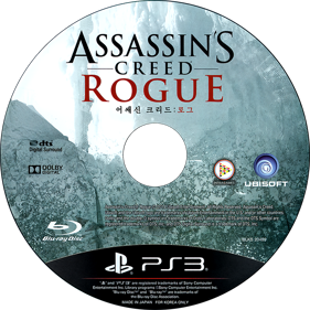 Assassin's Creed Rogue - Disc (Korea) - 684x684