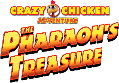 Crazy Chicken Adventure: The Pharaoh's Treasure - Clear Logo (World) - 1154x801