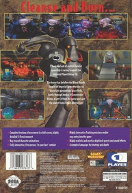 Space Hulk: Vengeance of the Blood Angels - Box - Back (North America) - 1620x2355