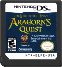The Lord of the Rings: Aragorn's Quest - Cart - Front (North America) - 517x564