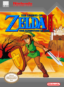 Zelda II: The Adventure of Link - Fanart - Box - Front (North America) - 1534x2100