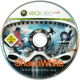 Shaun White Snowboarding - Disc (Europe) - 2860x2860