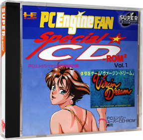 PC Engine Fan: Special CD-ROM Vol. 1 - Box - 3D (Japan) - 648x634
