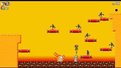 Johnny Platform Saves Christmas! - Screenshot - Gameplay (World) - 1000x562