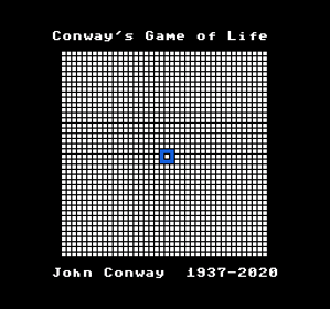 Conway's Game of Life - Screenshot - Gameplay (United States) - 256x240