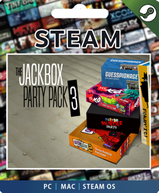 The Jackbox Party Pack 3 - Fanart - Disc (World) - 1268x1540