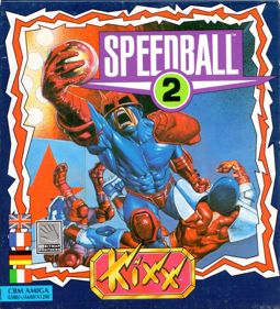 Speedball 2: Brutal Deluxe - Box - Front (Europe) - 727x800