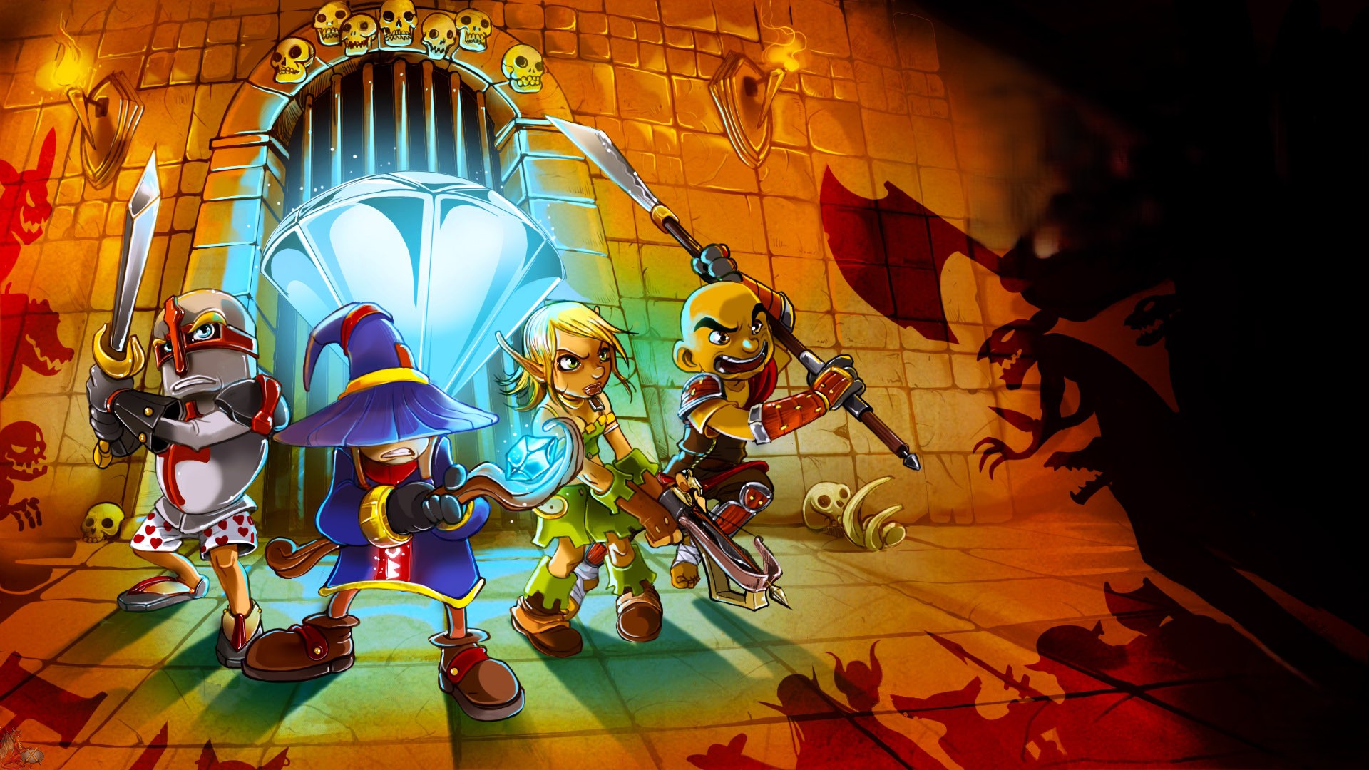 Illustration of Dungeon Defenders