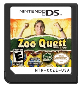 Zoo Quest: Puzzle Fun! - Cart - Front (North America) - 571x600