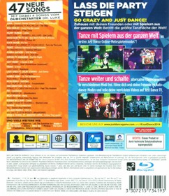 Just Dance 2014 - Box - Back (Germany) - 903x1045