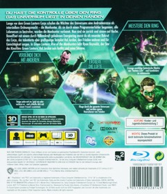 Green Lantern: Rise of the Manhunters - Box - Back (Germany) - 995x1157