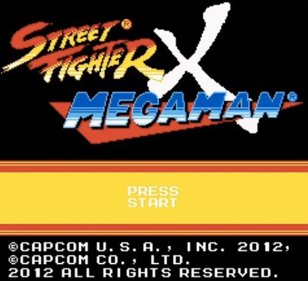Street Fighter X Mega Man - Screenshot - Game Title (United States) - 530x483