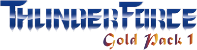 Thunder Force: Gold Pack 1 - Clear Logo (Japan) - 1200x306