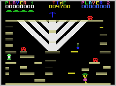 Miner 2049er - Screenshot - Gameplay (North America) - 256x192