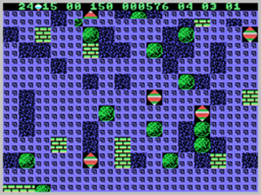 Boulder Dash - Screenshot - Gameplay (North America) - 256x192
