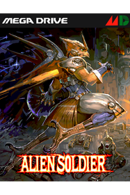 Alien Soldier - Poster (Japan) - 602x903