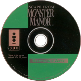 Escape from Monster Manor: A Terrifying Hunt for the Undead - Disc (North America) - 800x800