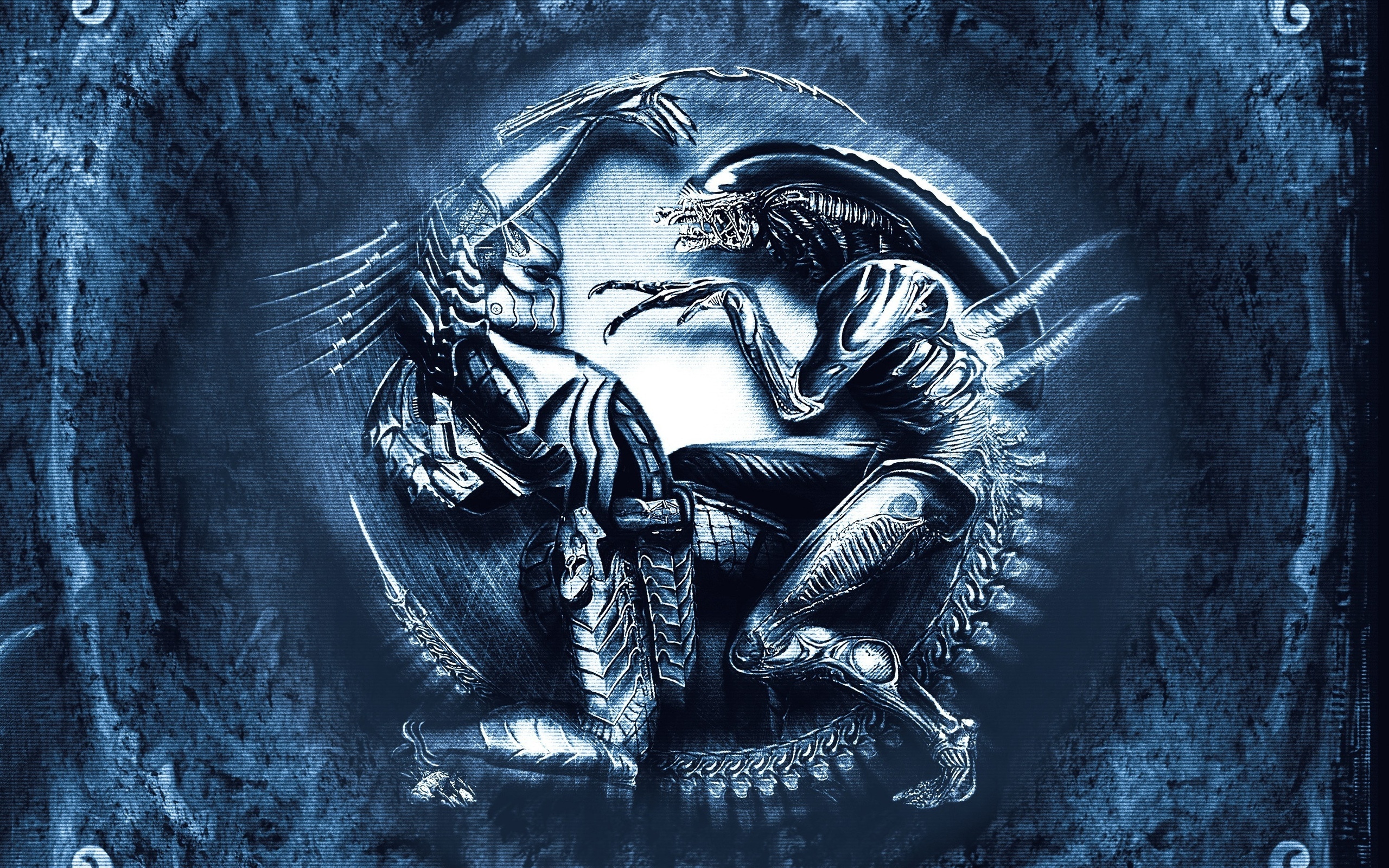 Illustration of Alien vs. Predator