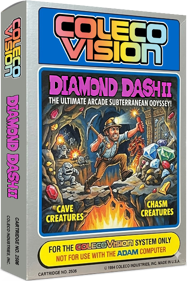 Diamond Dash II - Box - 3D (World) - 439x659