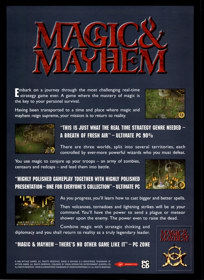 Magic & Mayhem - Advertisement Flyer - Front (United Kingdom) - 1200x1650