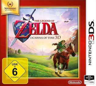The Legend of Zelda: Ocarina of Time 3D - Box - Front (Germany) - 968x864