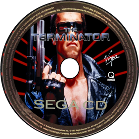 The Terminator - Fanart - Disc (North America) - 1500x1500
