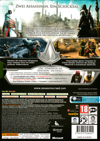 Assassin's Creed: Revelations - Box - Back (Europe) - 3219x4510