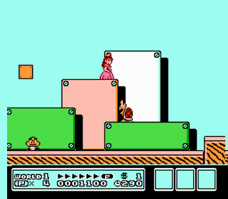 Super Princess Peach 3 - Screenshot - Gameplay (World) - 256x224