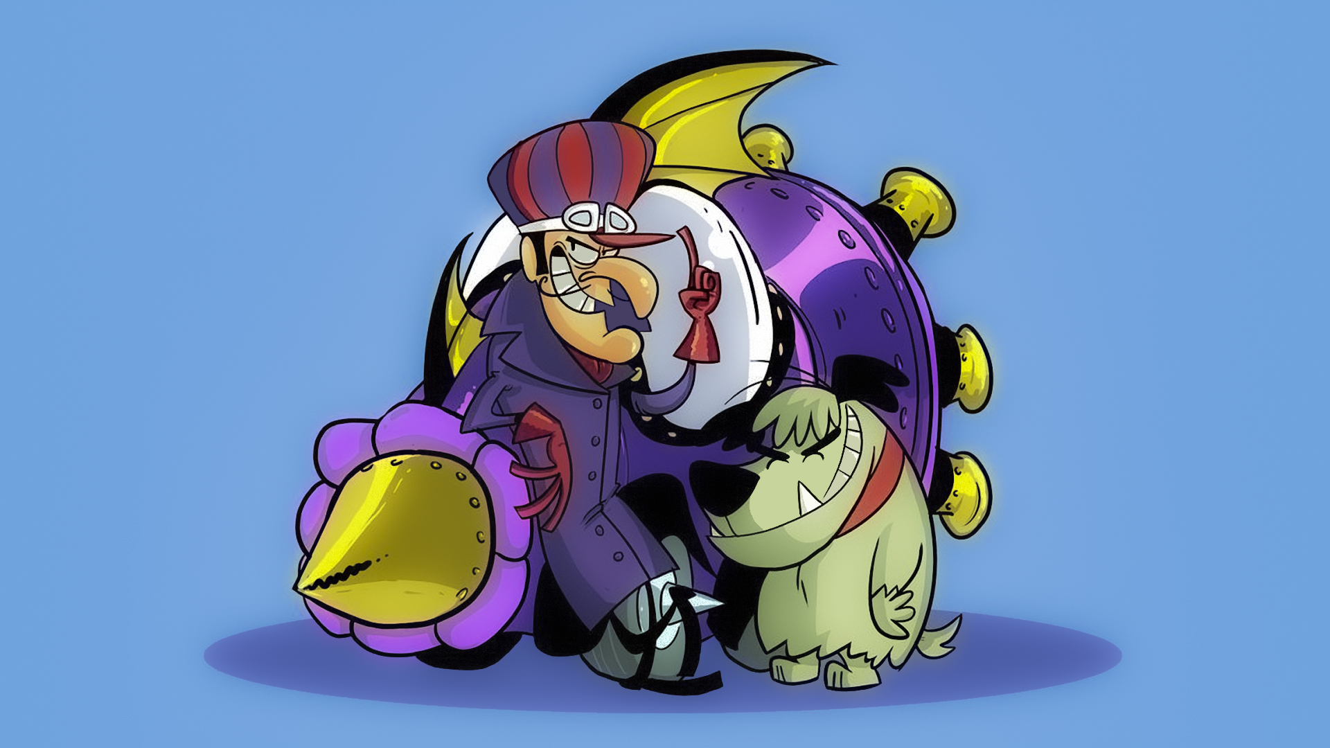Illustration of Wacky Races: Crash & Dash