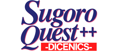 Sugoro Quest++: Dicenics - Clear Logo (Japan) - 3086x1350