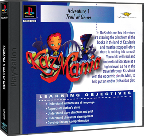 Kazmania 1: Trail of Gems - Box - 3D (North America) - 1409x1330