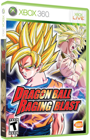 Dragon Ball: Raging Blast - Box - 3D (North America) - 567x878