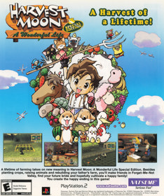 Harvest Moon: A Wonderful Life: Special Edition - Advertisement Flyer - Front (United States) - 1837x2200
