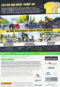 Le Tour de France: Season 2014 - Box - Back (Germany) - 600x869