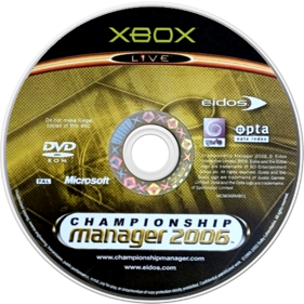 Championship Manager 2006  - Disc (Europe) - 800x800