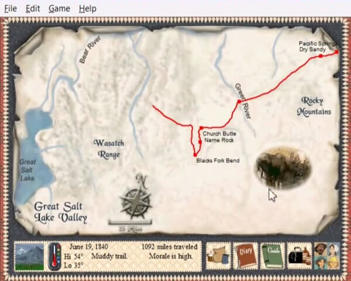 The Oregon Trail 5th Edition: Adventures Along the Oregon Trail - Screenshot - Gameplay (United States) - 600x480