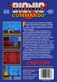 Bionic Commando - Box - Back (North America) - 1465x2100