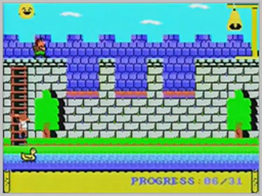 Casimodo - Screenshot - Gameplay (World) - 256x192