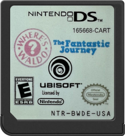 Where's Waldo: The Fantastic Journey - Cart - Front (North America) - 517x564