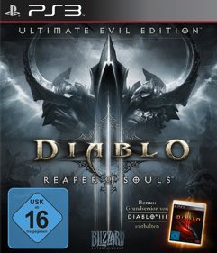 Diablo III: Reaper of Souls: Ultimate Evil Edition - Box - Front (Germany) - 1200x1398