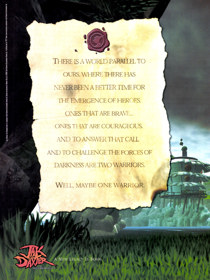 Jak and Daxter: The Precursor Legacy - Advertisement Flyer - Front (United States) - 1650x2200