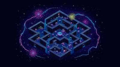 Space Dungeon - Fanart - Background (World) - 2560x1440